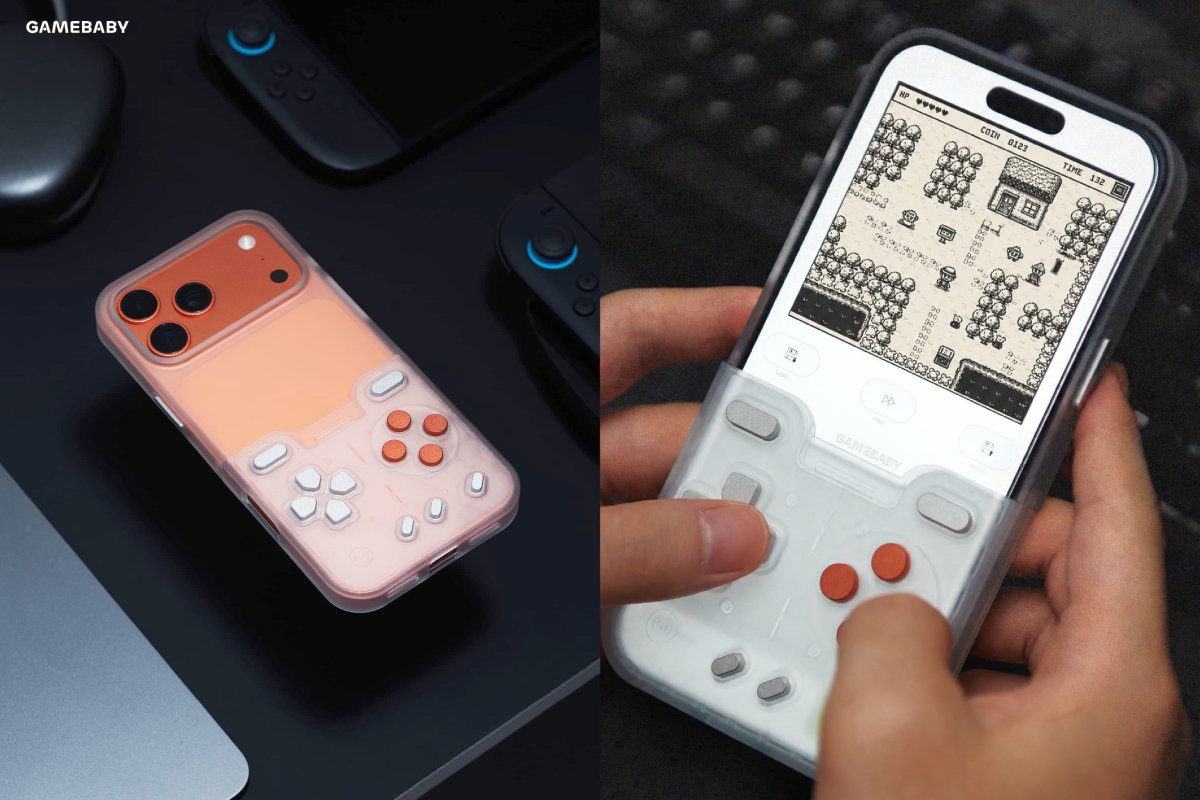 GameBaby limited-edition iPhone 17 Pro Max flip-to-play gaming case now available