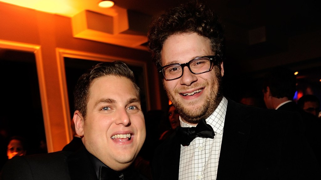Seth Rogen, Jonah Hill Interrupted By YouTuber While Filming In Venice