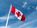 Canadian flag.