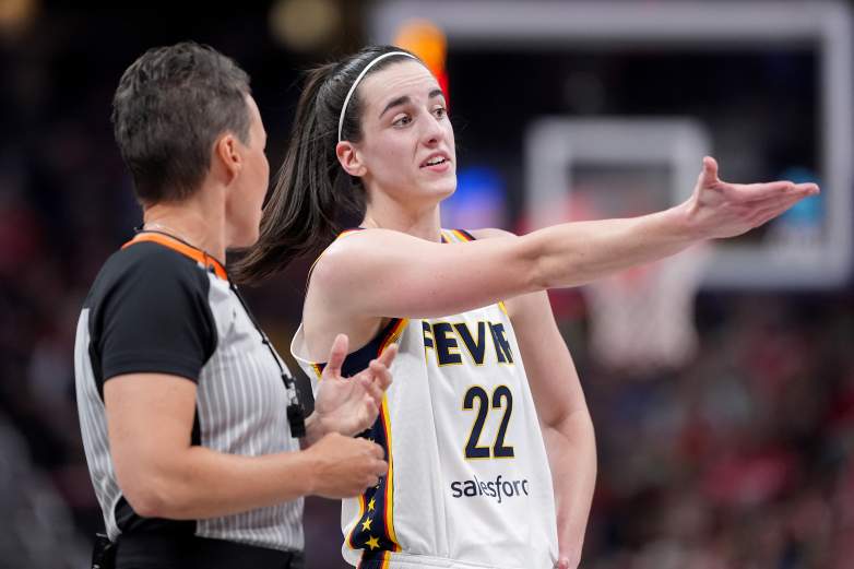 WNBA Referee & Caitlin Clark