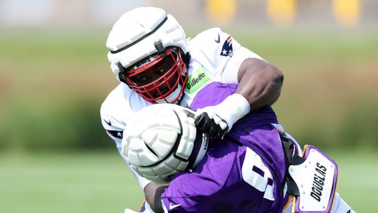 Patriots T Mike Onwenu