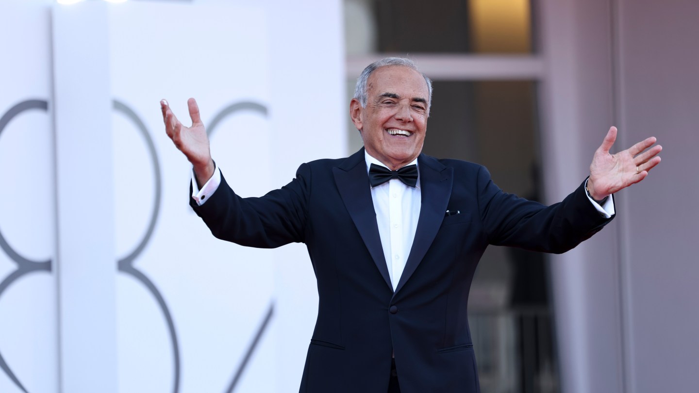 Venice festival Lineup: Alberto Barbera on the Studios, AI, Gender Gap