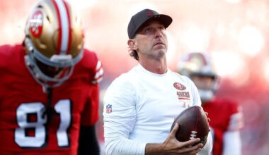 Early NFL training camp notes, Kyle Shanahan’s injury and Aaron Donald’s status