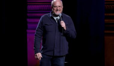 Louis C.K. performs during the 2025 New York Comedy Festival in New York City (Michael Loccisano/Getty Images)