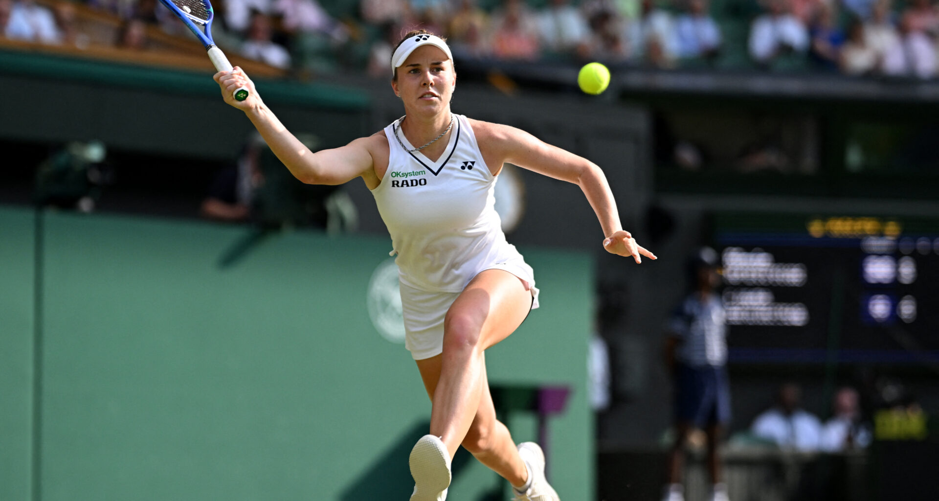 'I can play with the best': Noskova breaks through to first Grand Slam final at Wimbledon
