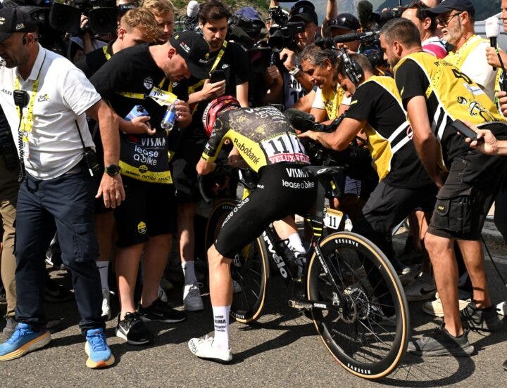 Jonas Vingegaard Tourmalet stage 6 Tour de France