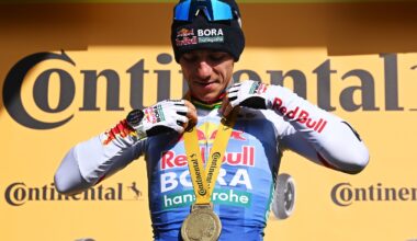 Remco Evenepoel won stage 15 and will startt the time trial as the big favorite (Photo: Dario Belingheri/Getty Images)