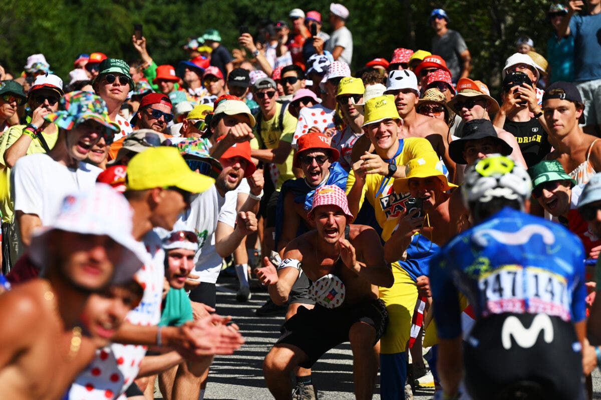 Local media estimated 500,000 fans came to Alpe d'Huez for stage 19 of the Tour de France