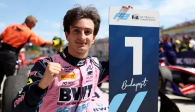 BUDAPEST, HUNGARY - JULY 23: Isack Hadjar of France and Oracle Red Bull Racing speaks in the