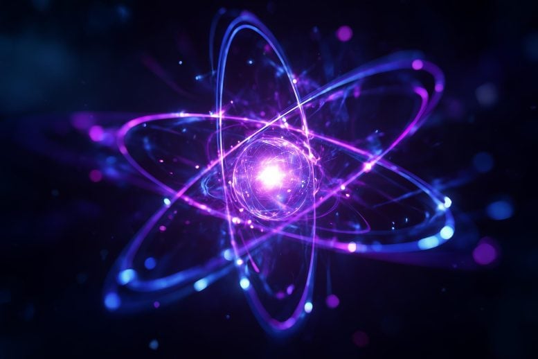 Giant Glowing Superatom