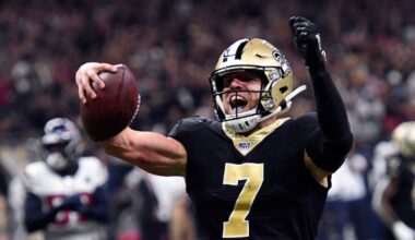Versatile Taysom Hill not returning to Saints for 10th season