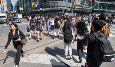 Toronto’s population whiplash leaves it at the bottom of the pack among Canadian and U.S. cities