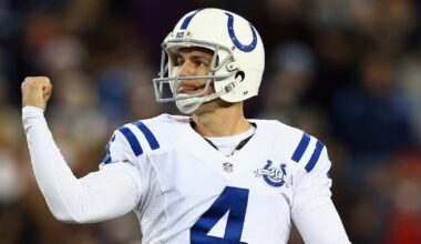 Indianapolis Colts to add kicker Adam Vinatieri to team's Ring of Honor
