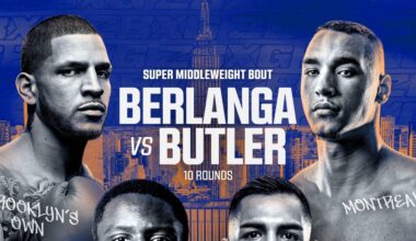 Zuffa Boxing 9 Full Fight Card, Start Time