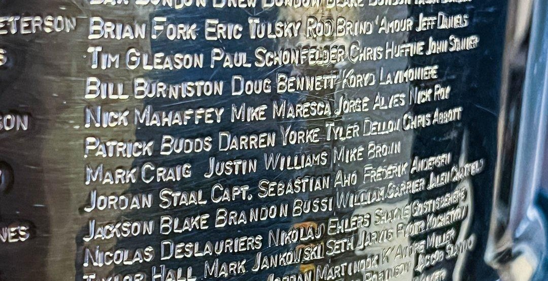 Carolina Hurricanes owner puts his entire family’s names on Stanley Cup over organization members