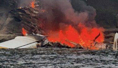 11 accounted for after fiery seaplane crash between Vancouver Island, Washington