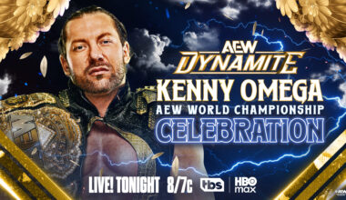 AEW Dynamite live results: Kenny Omega championship celebration