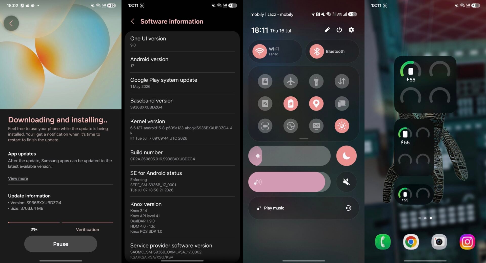 One UI 9 on Galaxy S25+