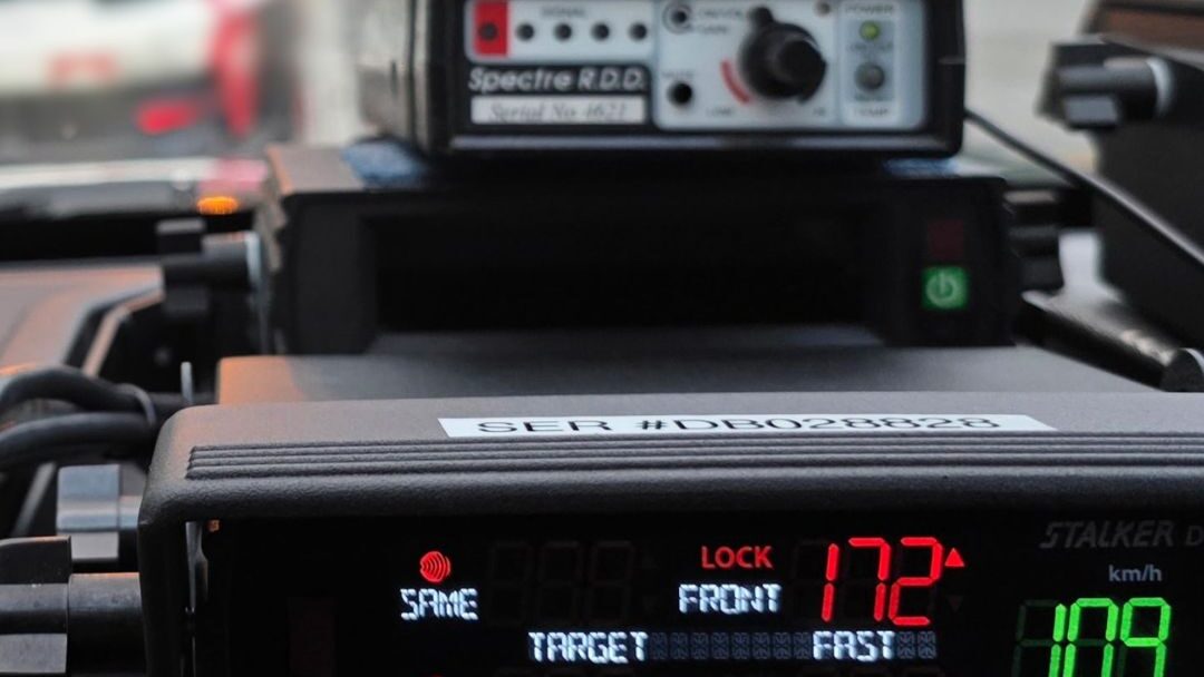 Man faces jail time after vehicle caught going 172 km/h