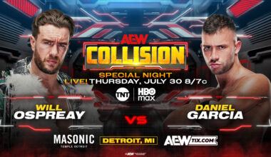 AEW Collision live results: Will Ospreay vs. Daniel Garcia