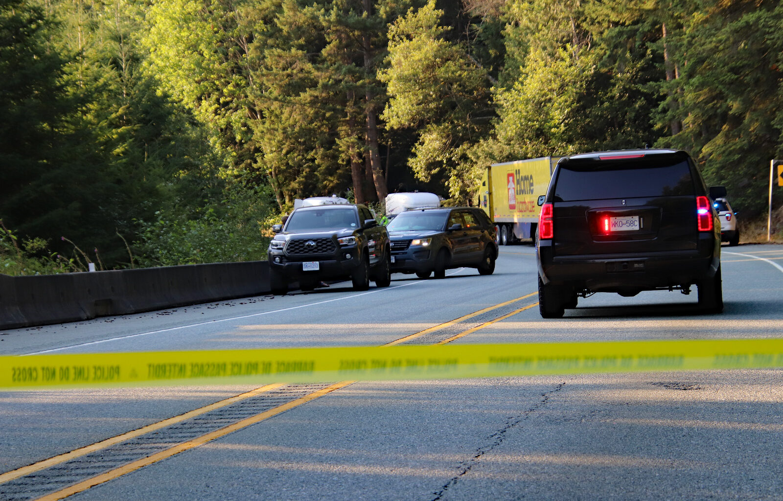 Sea to Sky reopens after serious crash Sunday