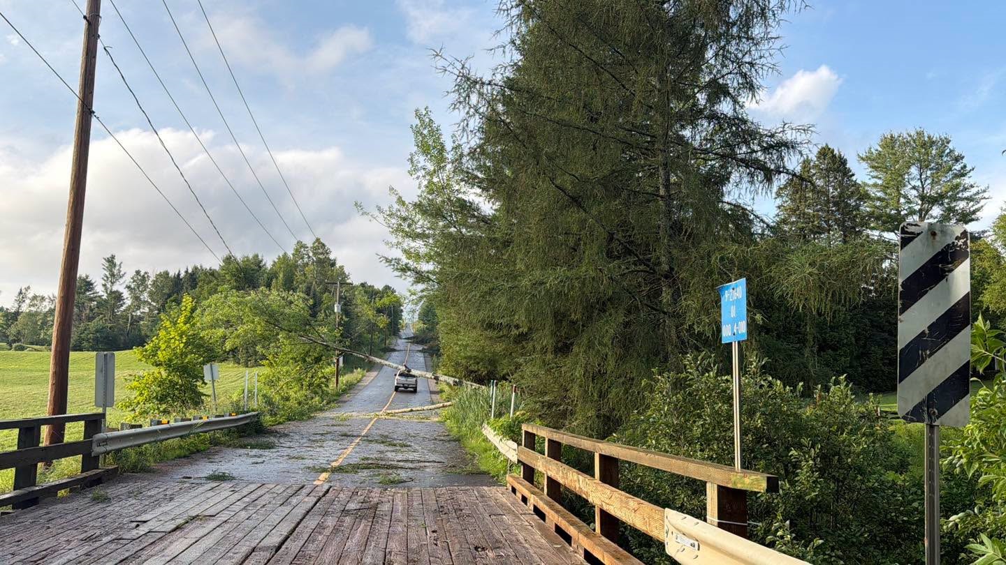 A possible tornado causes damages in Quebec’s Laurentians