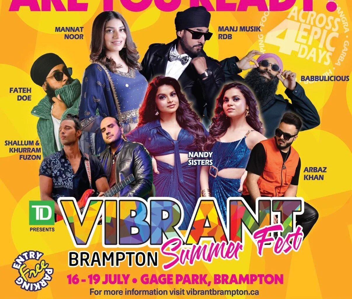Learn About the 2026 Vibrant Brampton Festival — Modern Mississauga Media