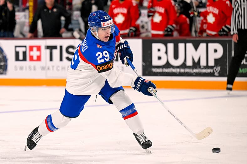 Hockey: 2026 IIHF World Junior Championship-Canada vs Slovakia