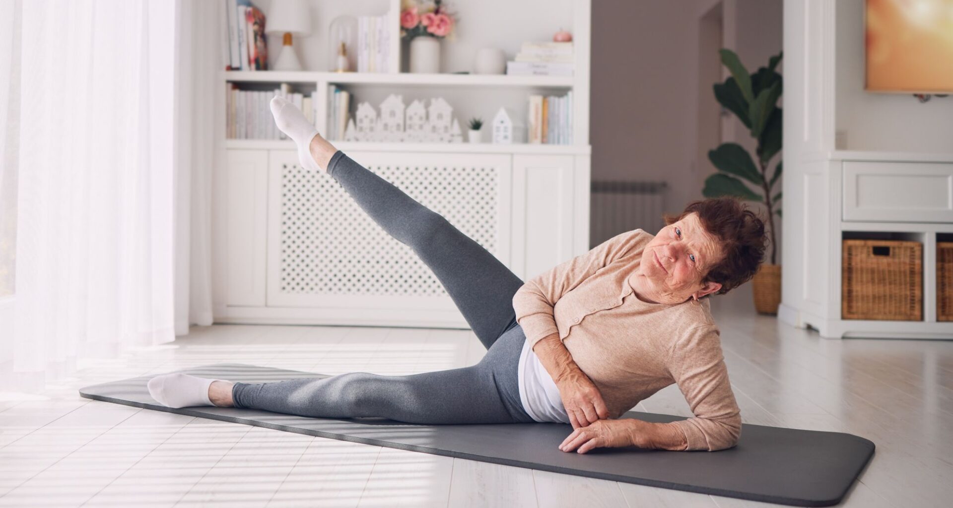 Alleviate extra stiff joints with this gentle four-move mobility routine