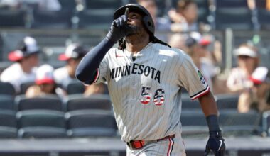 Josh Bell homers twice as Minnesota Twins go deep six times in victory over New York Yankees