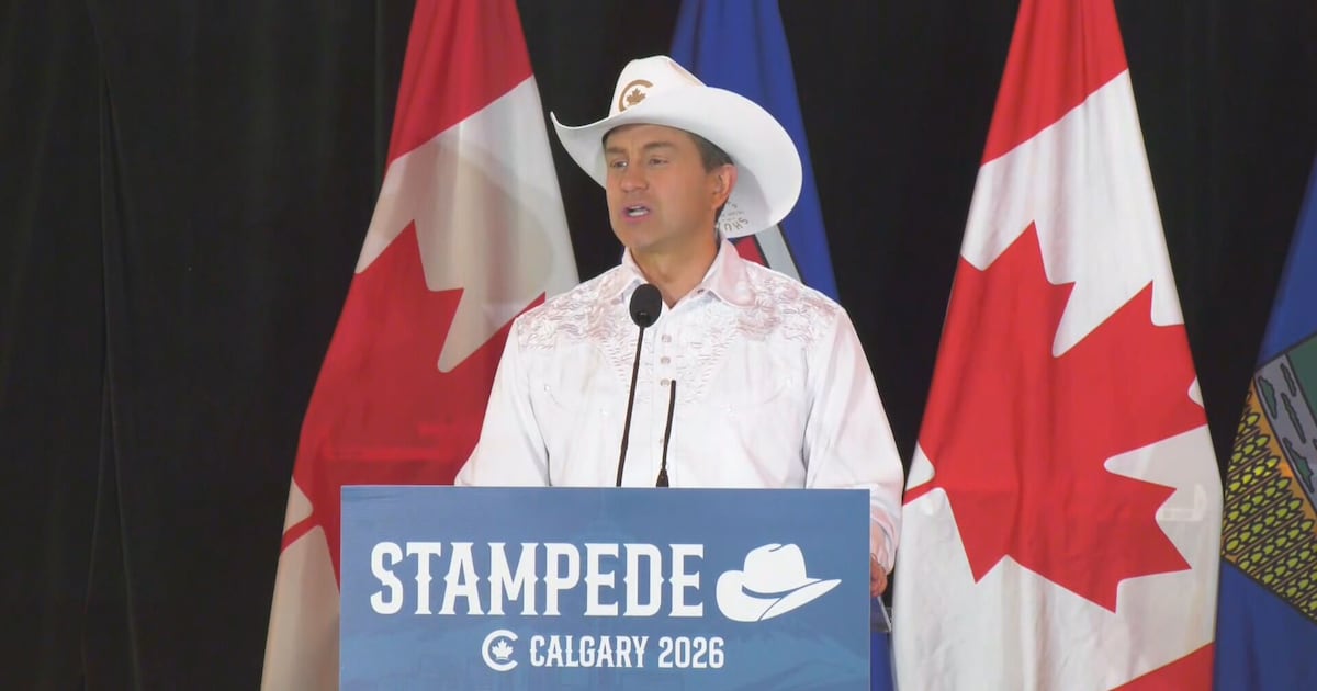 Calgary Stampede: Pierre Poilievre addresses Alberta separatism