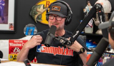 NASCAR Legend Dale Jr. Reps Limp Bizkit Tee On His Podcast
