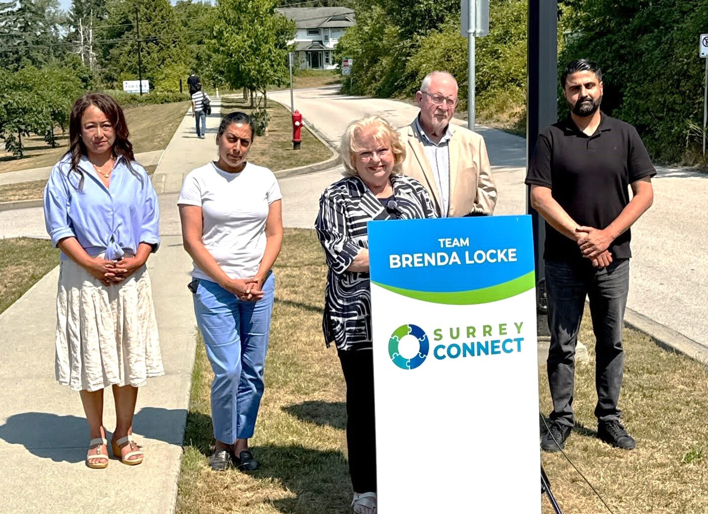 Surrey Connect and Mayor Brenda Locke announce new aquatic centre for Cloverdale