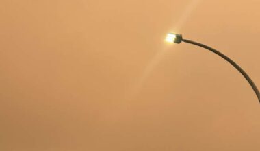 Kamloops skies turn orange as wildfire smoke drifts into region
