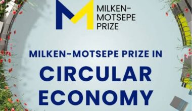 Call for Applications: Milken-Motsepe Prize in Circular Economy 2026 (Up To