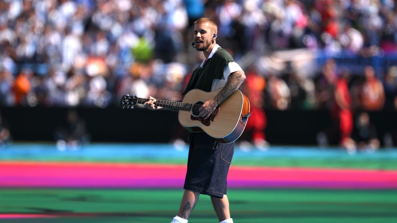 Justin Bieber Serenaded the Crowd in His Own Designs at the 2026 FIFA World Cup