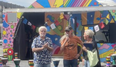 Carson Tahoe Health dedicates youth mental health outreach vehicle to rock legend Dave Mason at Carson City ceremony Sunday