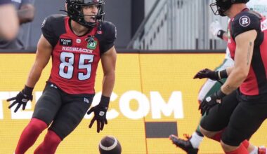 RECAP: REDBLACKS drop close contest to Riders