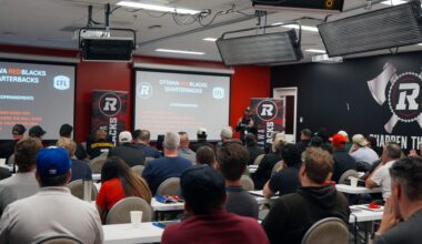 REDBLACKS staff giving back to community with annual coaching clinic