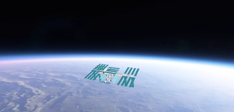 People stunned after seeing how fast the International Space Station actually moves as wild simulation shows it at ground level