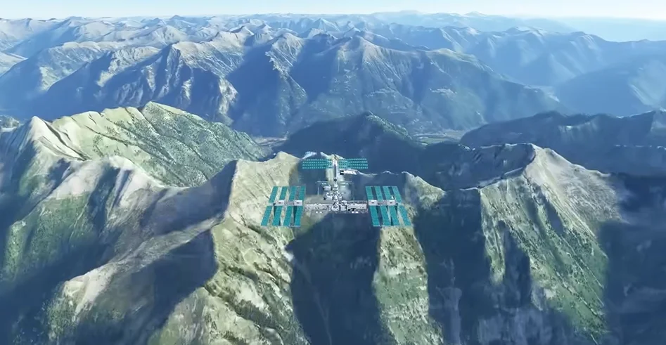 People stunned after seeing how fast the International Space Station actually moves as wild simulation shows it at ground level