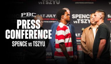 FIGHT ANNOUNCEMENT: Spence vs Tszyu