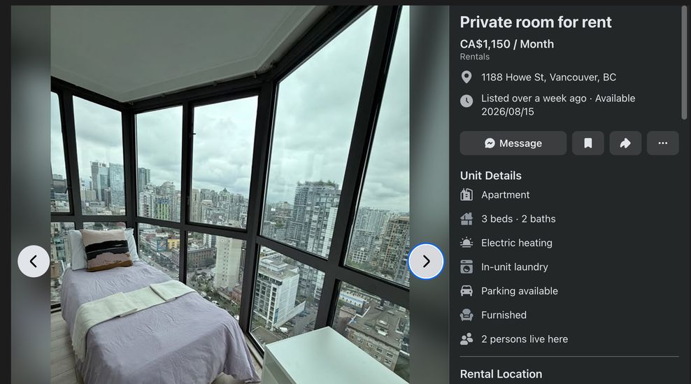 vancouver rental