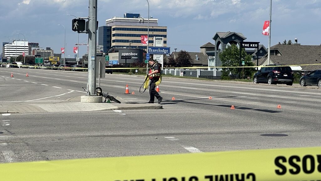 Cyclist in critical condition after Macleod Trail crash