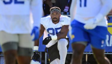 Myles Garrett says he won't try to influence Aaron Donald's 'difficult' comeback decision with Rams