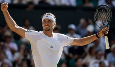 Zverev leads Lehecka heading into Day 9 - Wimbledon
