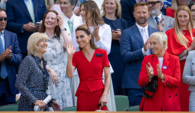 HRH The Princess of Wales joins Royal Box Day 13 - Wimbledon