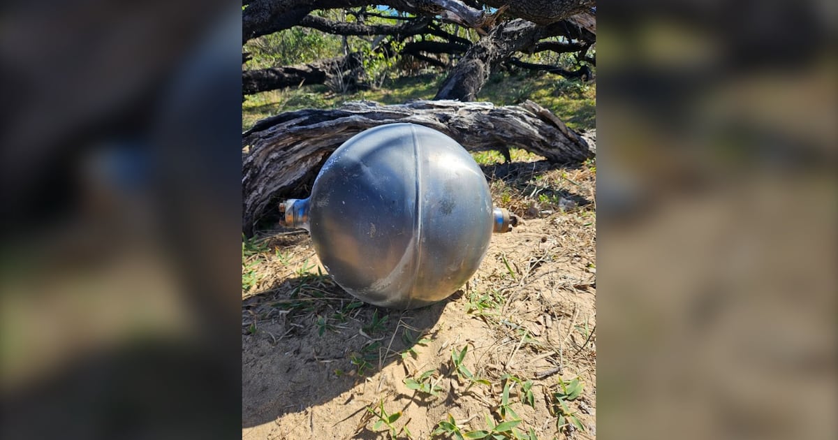 Mystery spheres on beach are likely space debris that fell back to Earth - CTV News