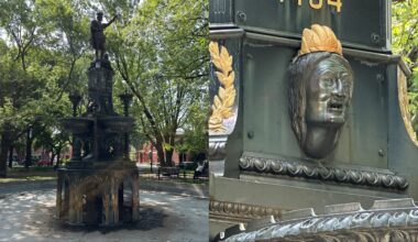 Call to remove effigies of Indigenous faces on Saint-Henri fountain