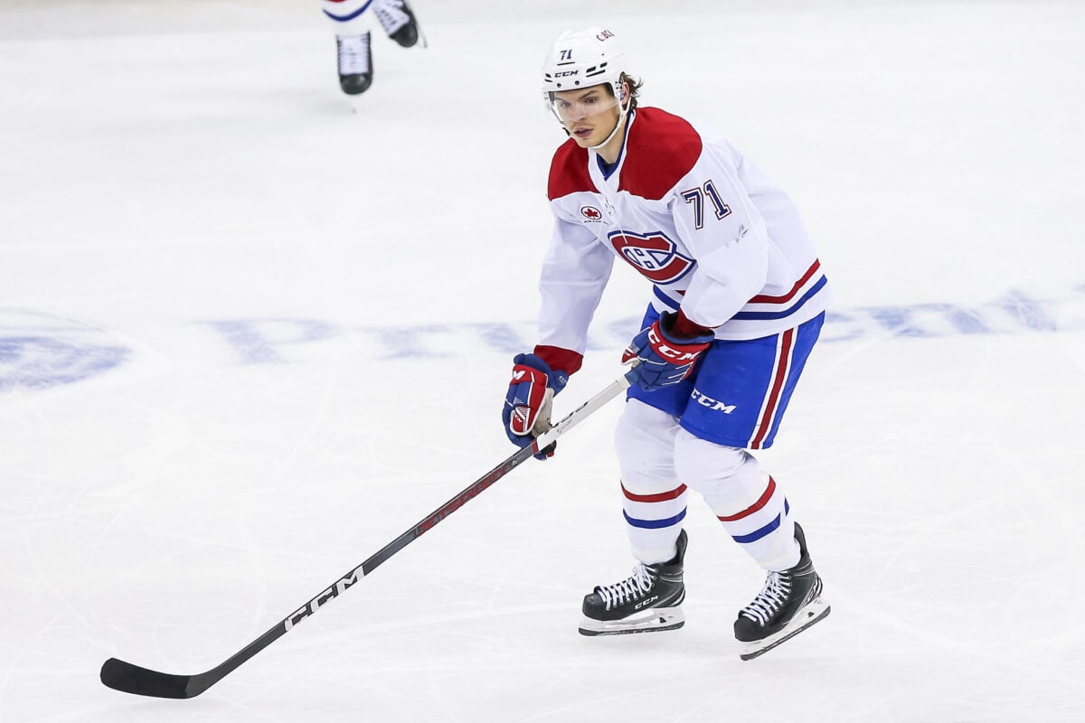Jake Evans Montreal Canadiens